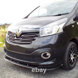Spoiler avant noir brillant RENAULT Trafic 3 OPEL VIVARO de 07/2014 à 06/2019