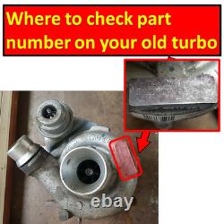 Turbocompresseur pour Opel Vivaro / Renault Trafic 2,0 CDTI Turbo Upgrade Billet