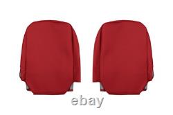 VAN Housses de siege pour RENAULT TRAFIC 2 OPEL VIVARO I PRIMASTAR -14 1+1 ROUGE