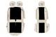 Van Housses Siege Pour Renault Trafic Ii Opel Vivaro I Nisan Primastar 1+2 Champ