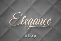 VAN Housses siege pour RENAULT TRAFIC II OPEL VIVARO I NISSAN PRIMASTAR 1+2 GRIS