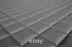 VAN Housses siege pour RENAULT TRAFIC II OPEL VIVARO I NISSAN PRIMASTAR 1+2 GRIS