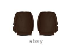 VAN Housses siege pour RENAULT TRAFIC II OPEL VIVARO I PRIMASTAR -14 8os MARRON