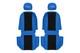 Van Housses Siege Pour Renault Trafic Ii Vivaro I Nissan Primastar -14 1+1 Bleu