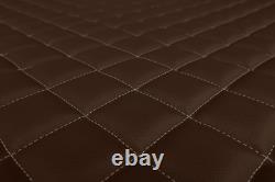 VAN Housses siege pour RENAULT TRAFIC II VIVARO I NISSAN PRIMASTAR 1+2 MARRON