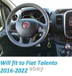 Volant CUIR NEUF pour Renault Trafic Vivaro NV300 FIAT TALENTO 2014