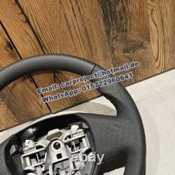 Volant Renault Trafic III 3 Opel Vivaro Fiat Talento CarProject, Noir, Cuir