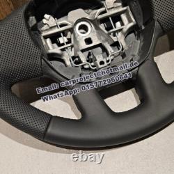 Volant Renault Trafic III 3 Opel Vivaro Fiat Talento CarProject, Noir, Cuir